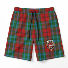 McCook Tartan Crest Men's Beach Shorts