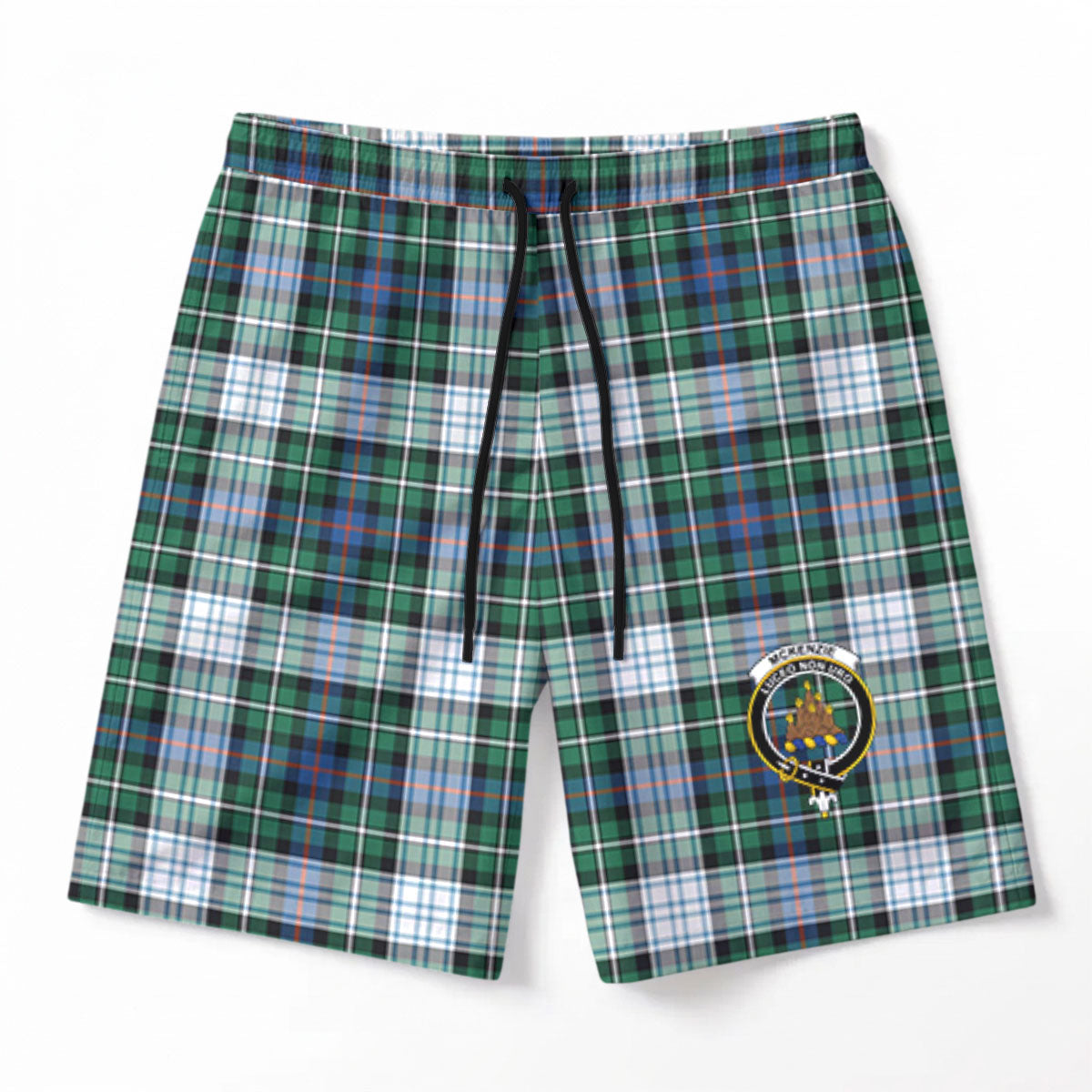 McKenzie Dress Ancient Tartan Crest Men's Beach Shorts