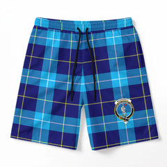 McKerrell Tartan Crest Men's Beach Shorts