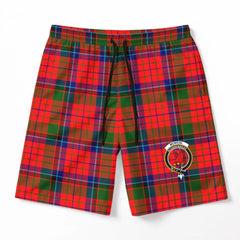 McNicol (of Scorrybreac) Tartan Crest Men's Beach Shorts