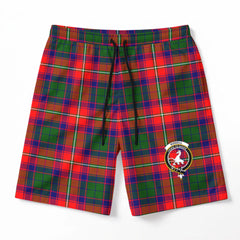 Riddell Tartan Crest Men's Beach Shorts