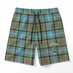 Walkinshaw Tartan Crest Men's Beach Shorts