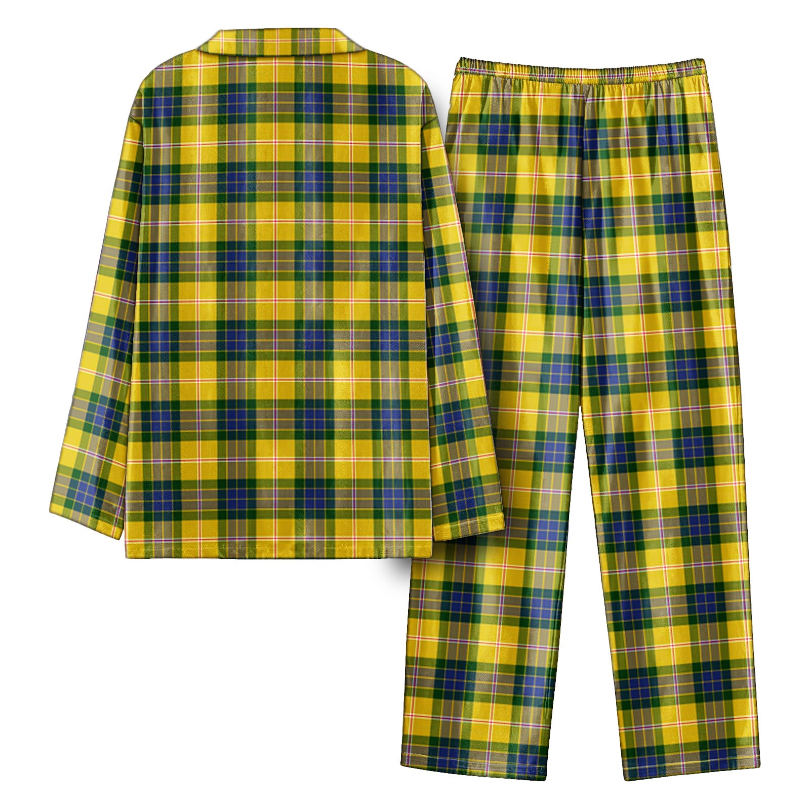 Fraser (of Lovat) Yellow Tartan Pajama Set