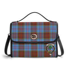 Anderson Modern Tartan Crest Satchel Bag