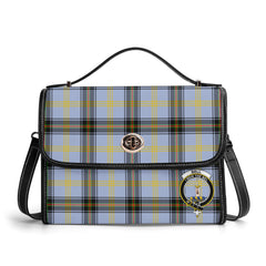 Bell of the Borders Tartan Crest Satchel Bag