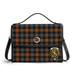 Brown Ancient Tartan Crest Satchel Bag