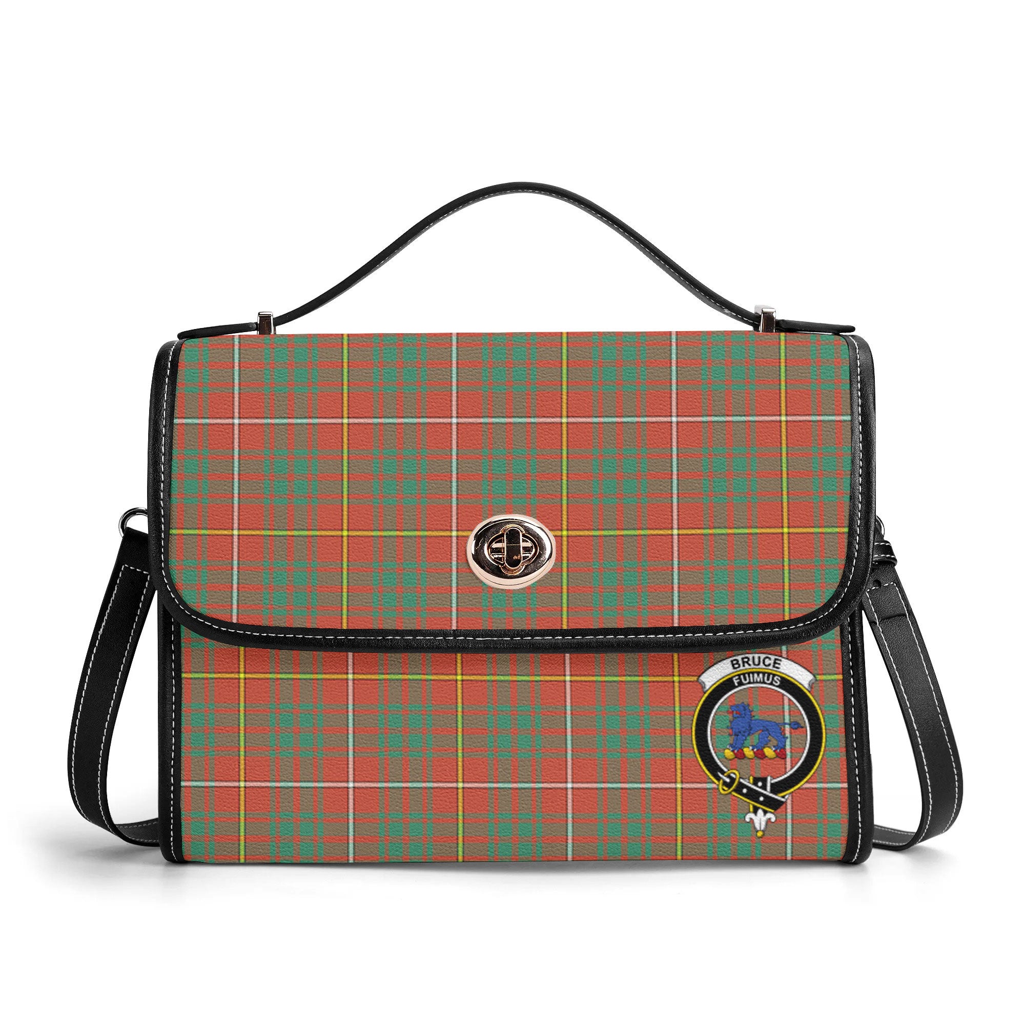 Bruce Ancient Tartan Crest Satchel Bag