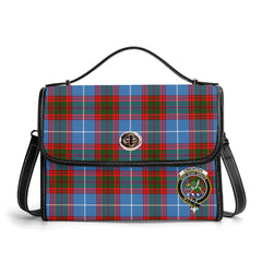 Crichton Tartan Crest Satchel Bag