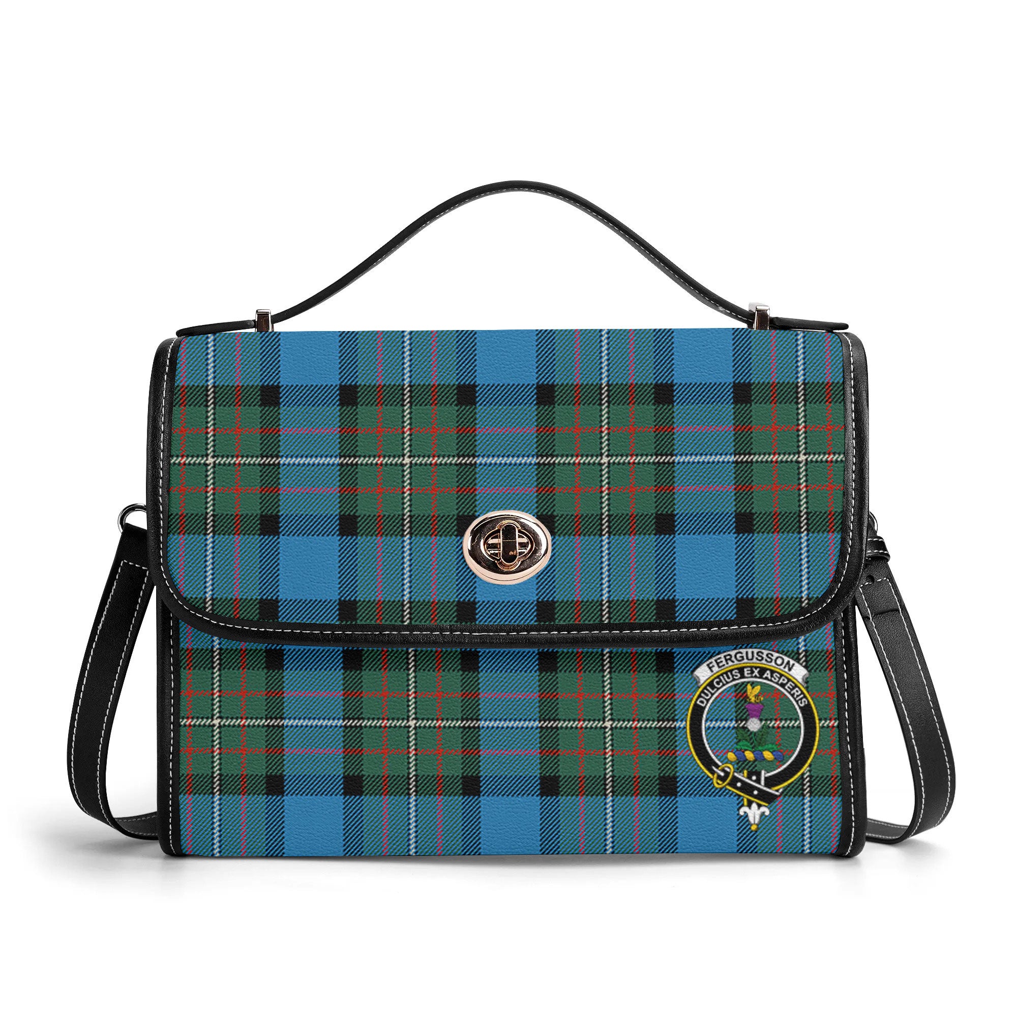 Fergusson Ancient Tartan Crest Satchel Bag