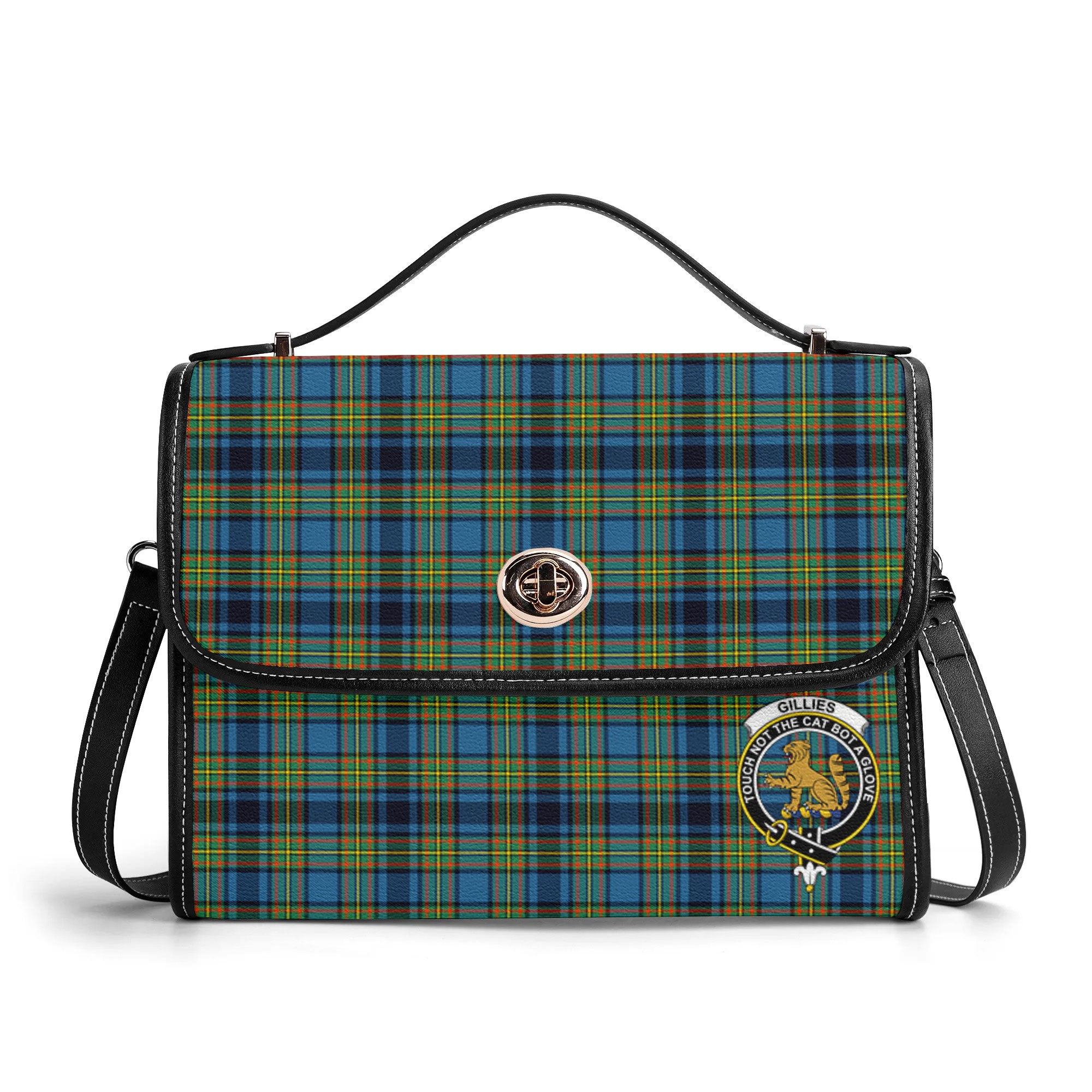 Gillies Ancient Tartan Crest Satchel Bag