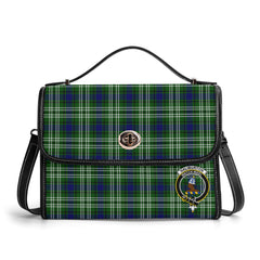 Haliburton Tartan Crest Satchel Bag