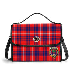 Hamilton Modern Tartan Crest Satchel Bag