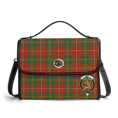 Hay Ancient Tartan Crest Satchel Bag
