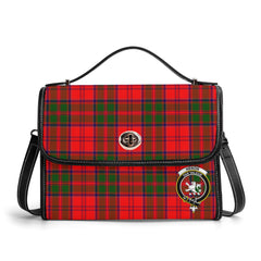 Heron Tartan Crest Satchel Bag
