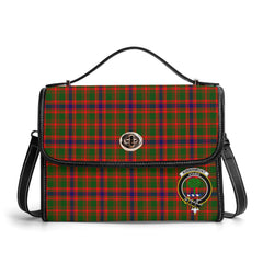 Kinninmont Tartan Crest Satchel Bag