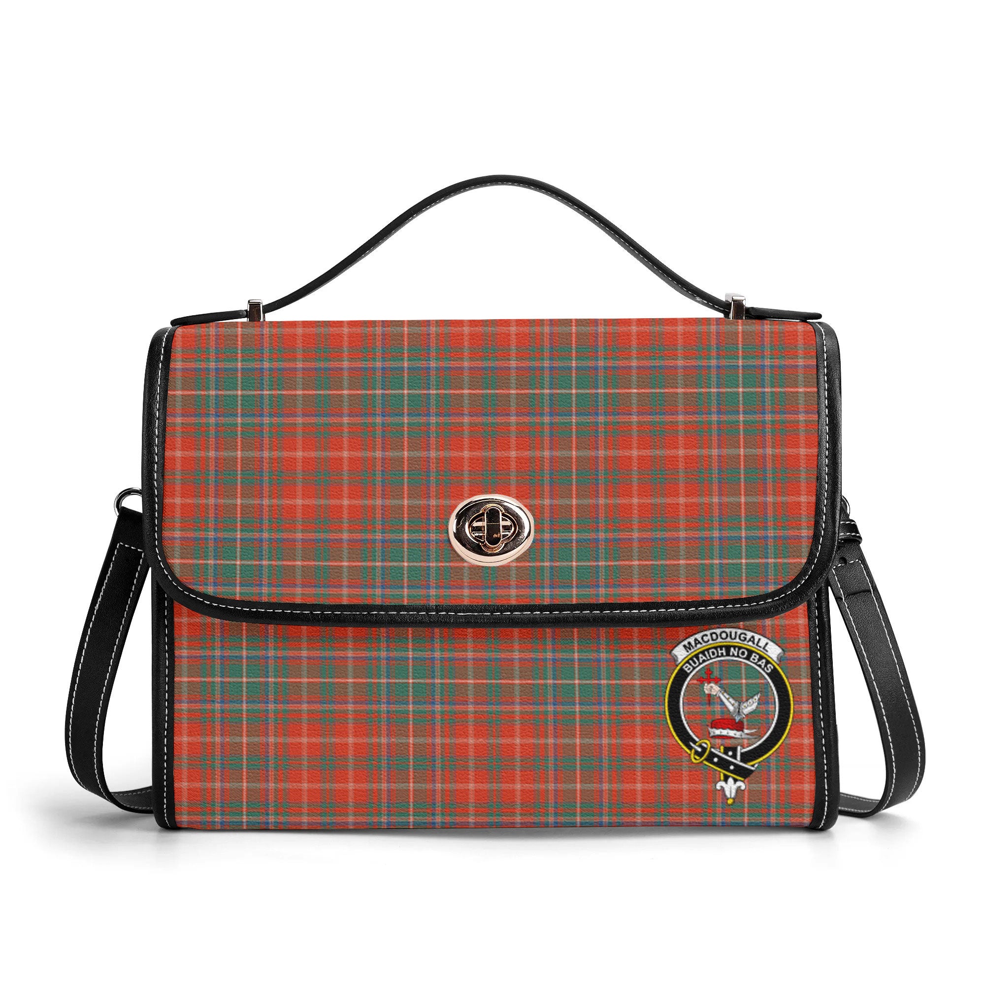 MacDougall Ancient Tartan Crest Satchel Bag