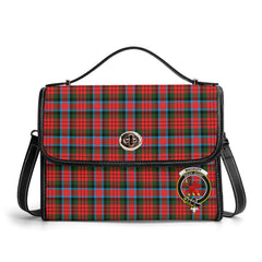 MacDuff Modern Tartan Crest Satchel Bag