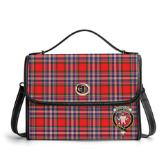 MacFarlane Modern Tartan Crest Satchel Bag