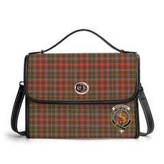 MacKintosh Hunting Weathered Tartan Crest Satchel Bag