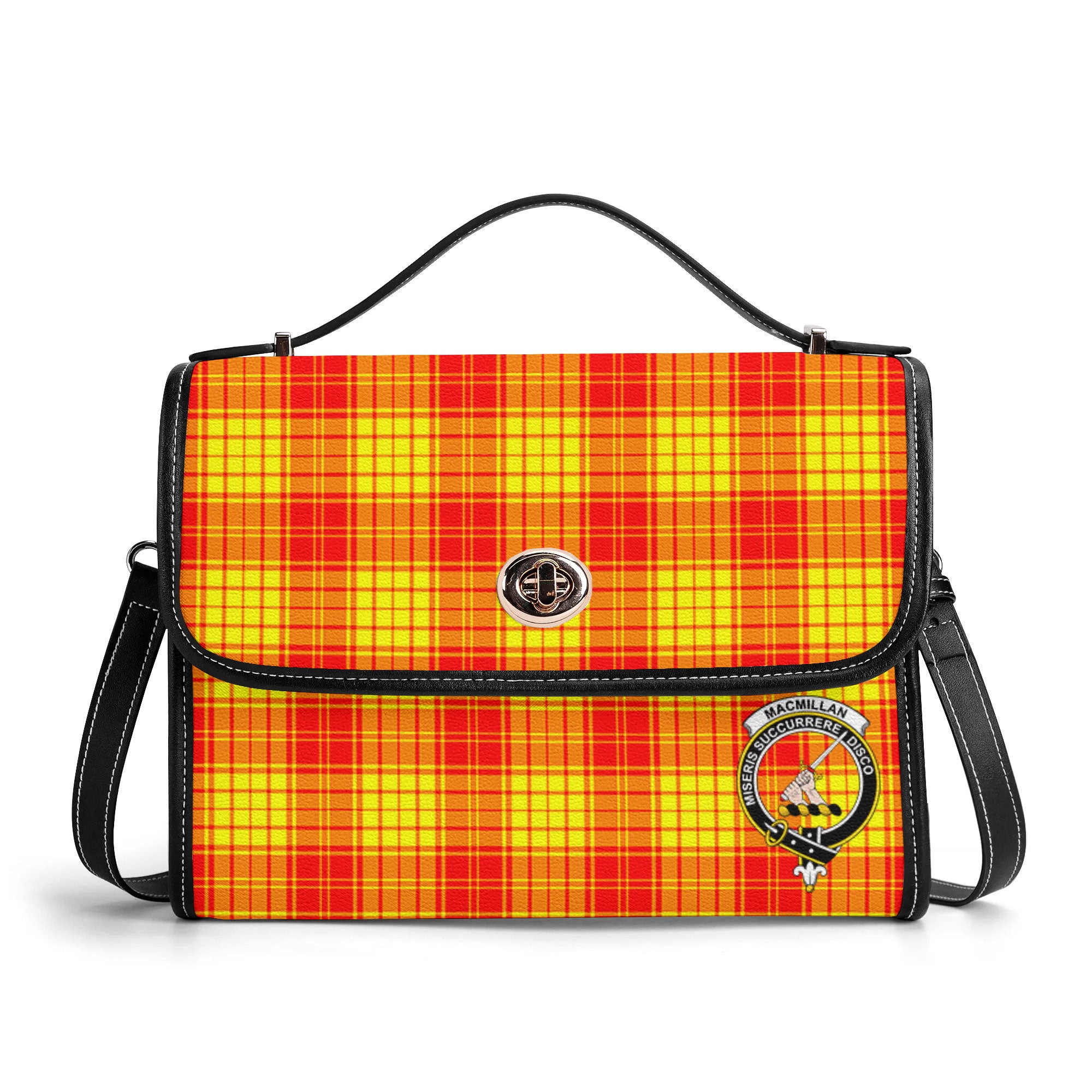 MacMillan Clan Tartan Crest Satchel Bag