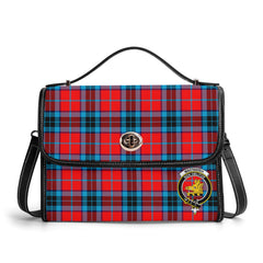 MacTavish Modern Tartan Crest Satchel Bag
