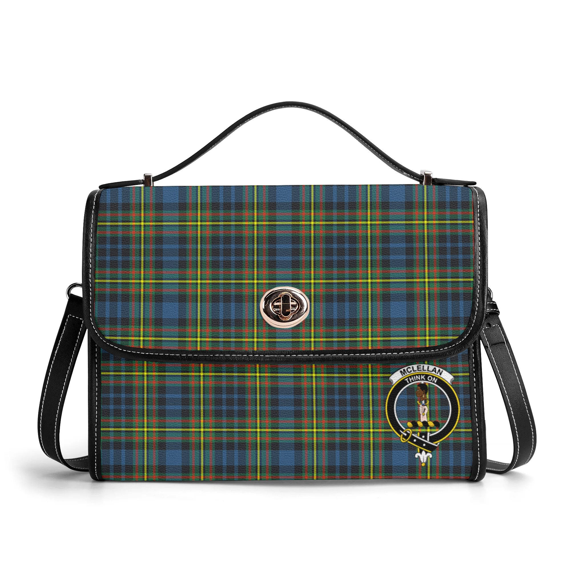 McLellan Ancient Tartan Crest Satchel Bag