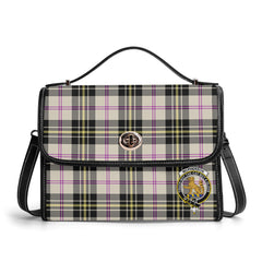 McPherson Dress Ancient Tartan Crest Satchel Bag
