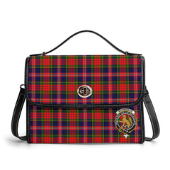 McPherson Modern Tartan Crest Satchel Bag