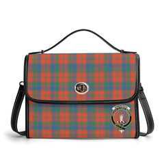Robertson Ancient Tartan Crest Satchel Bag