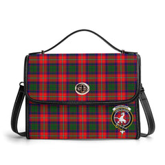 Roxburgh District Tartan Crest Satchel Bag