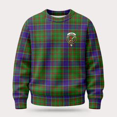 Adam Tartan Crest Sweater