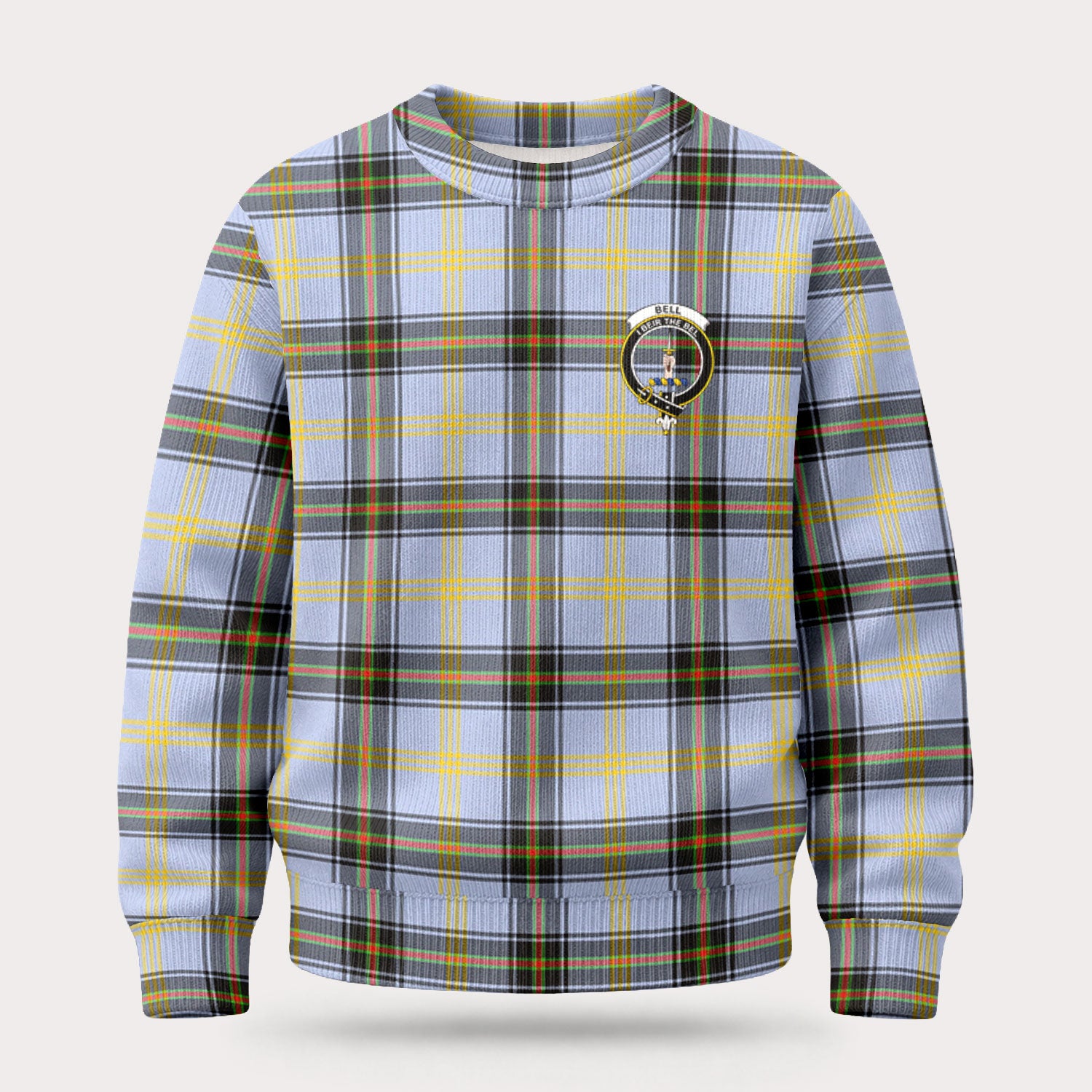 Bell of the Borders Tartan Crest Sweater