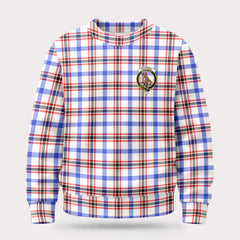 Boswell Modern Tartan Crest Sweater