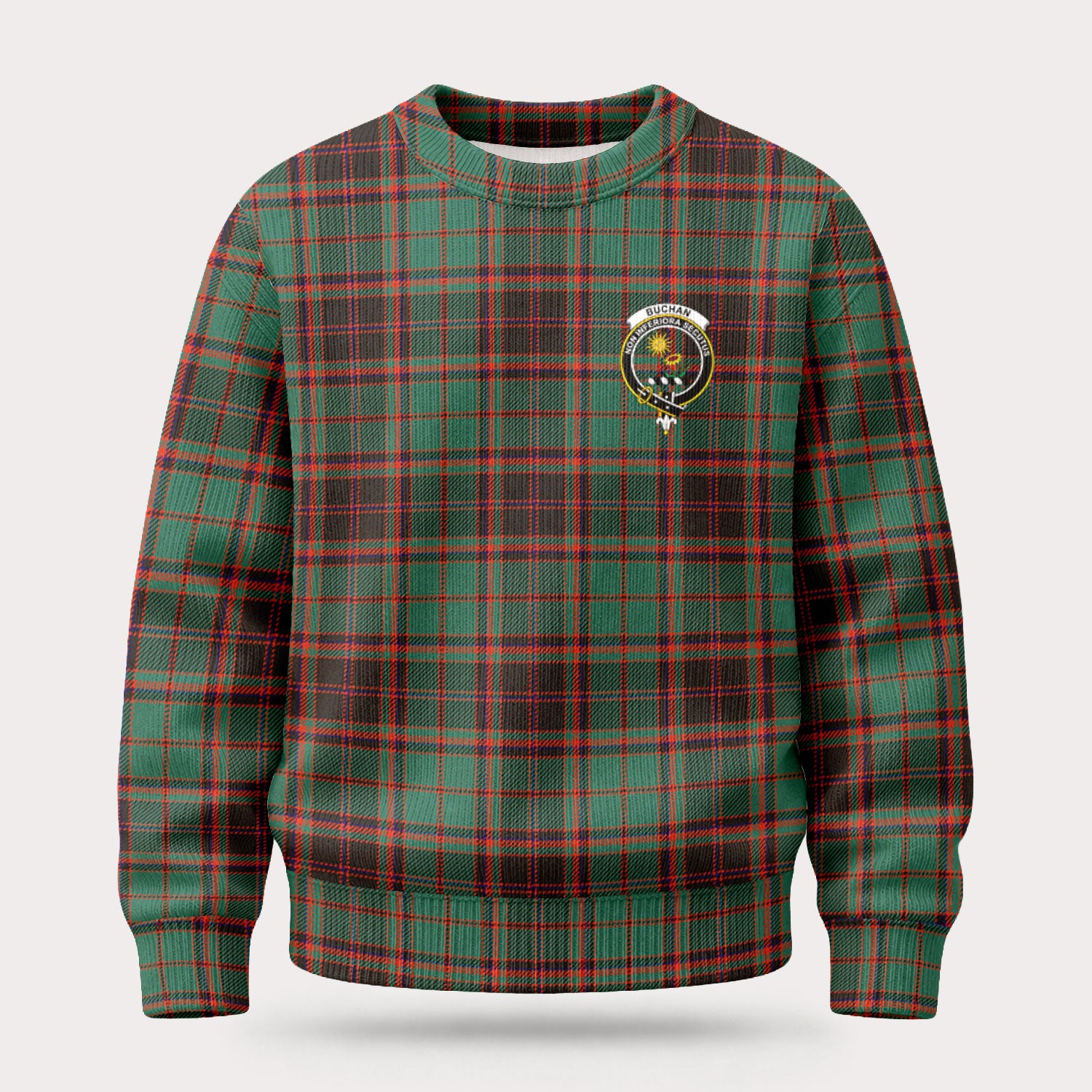 Buchan Ancient Tartan Crest Sweater