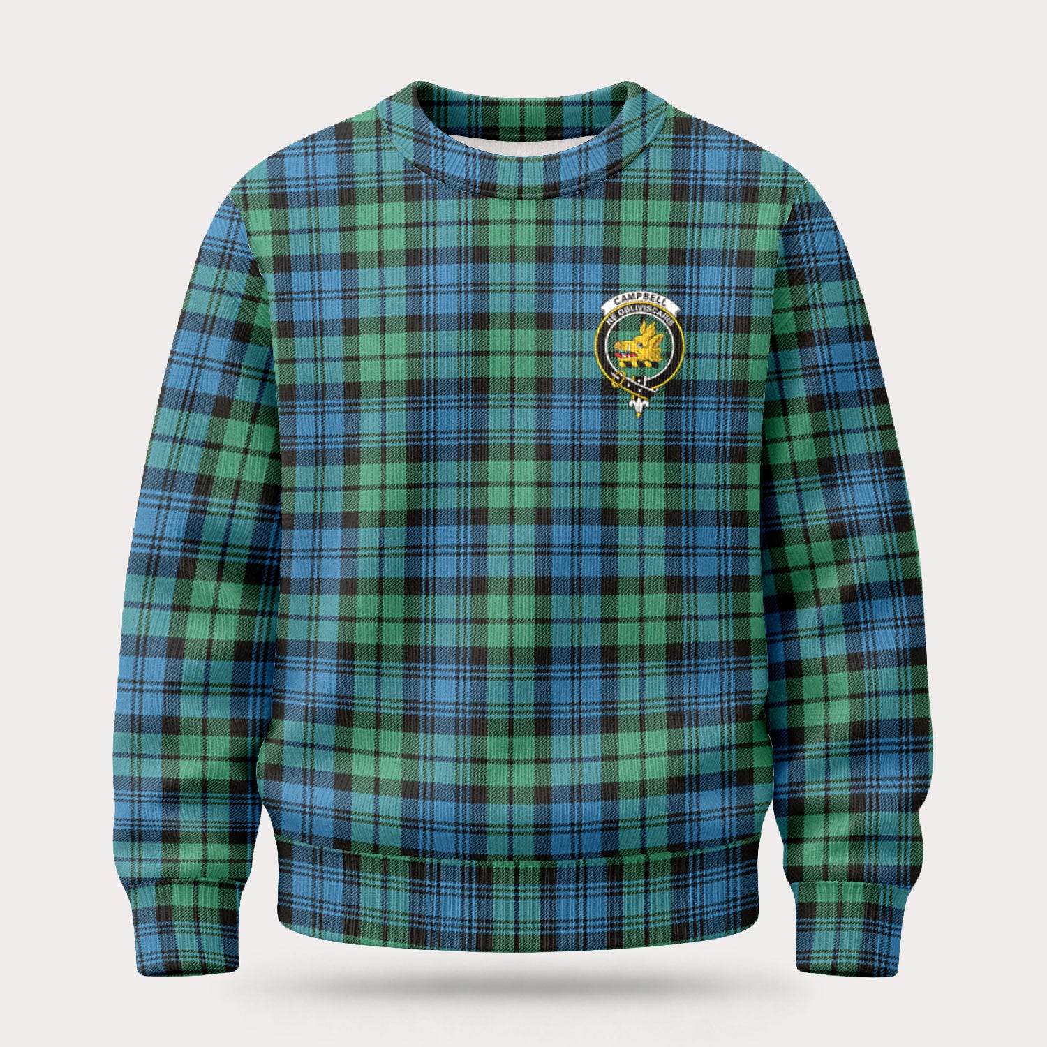 Campbell Ancient 01 Tartan Crest Sweater