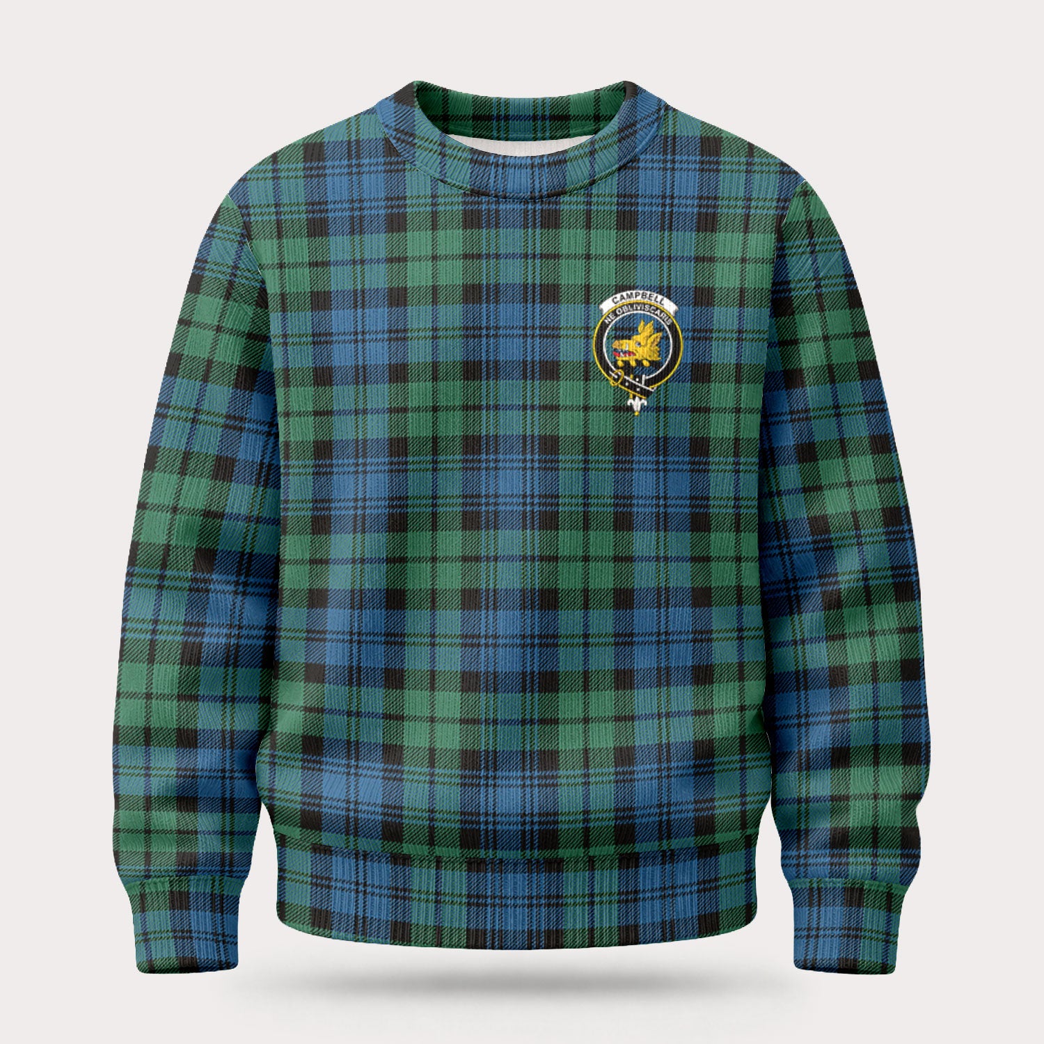 Campbell Ancient 02 Tartan Crest Sweater
