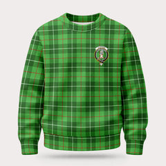 Clephan (or Clephane) Tartan Crest Sweater