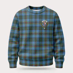 Cockburn Modern Tartan Crest Sweater