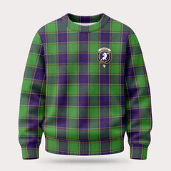 Colville Tartan Crest Sweater