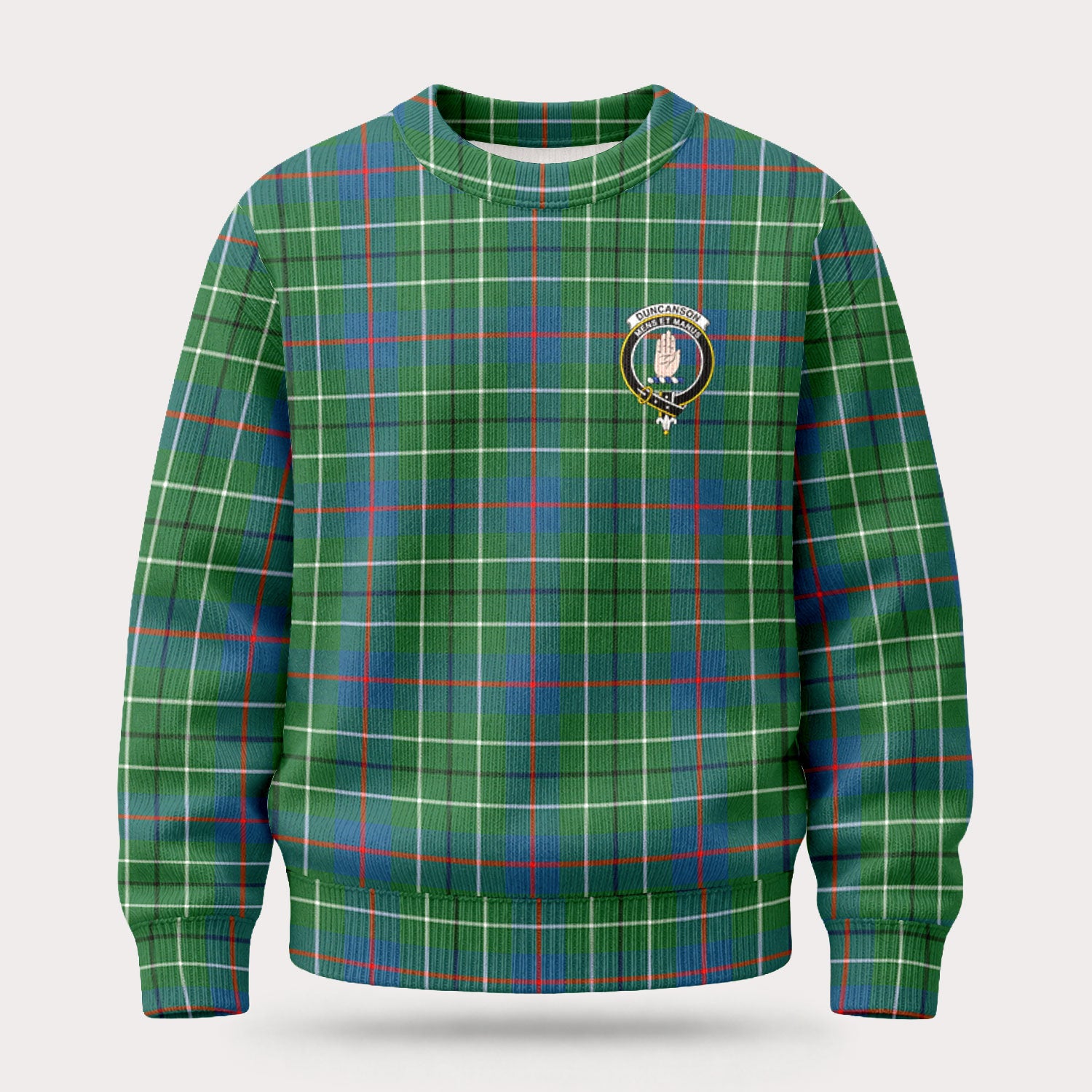Duncanson Tartan Crest Sweater
