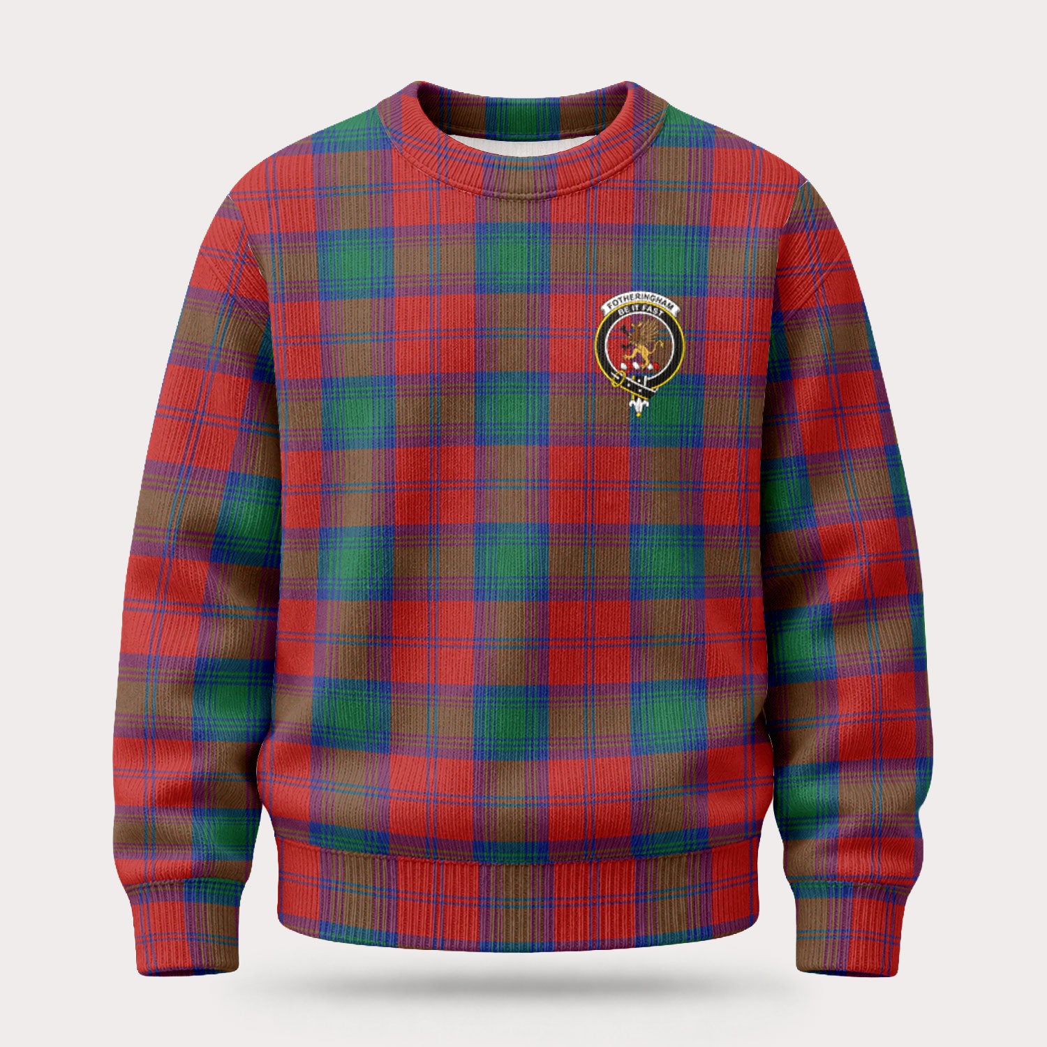 Fotheringham Tartan Crest Sweater