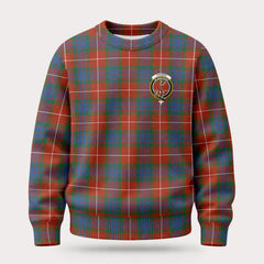 Fraser (of Lovat) Ancient Tartan Crest Sweater