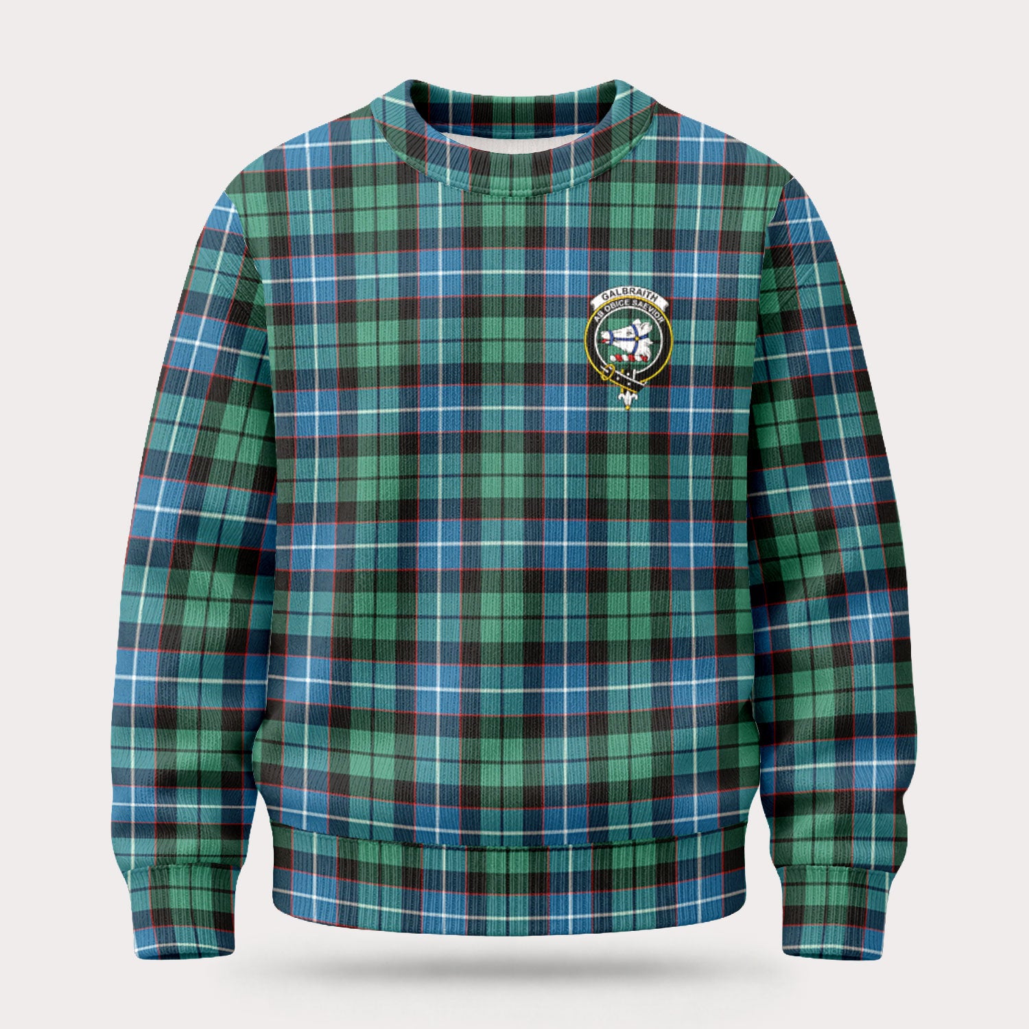Galbraith Ancient Tartan Crest Sweater