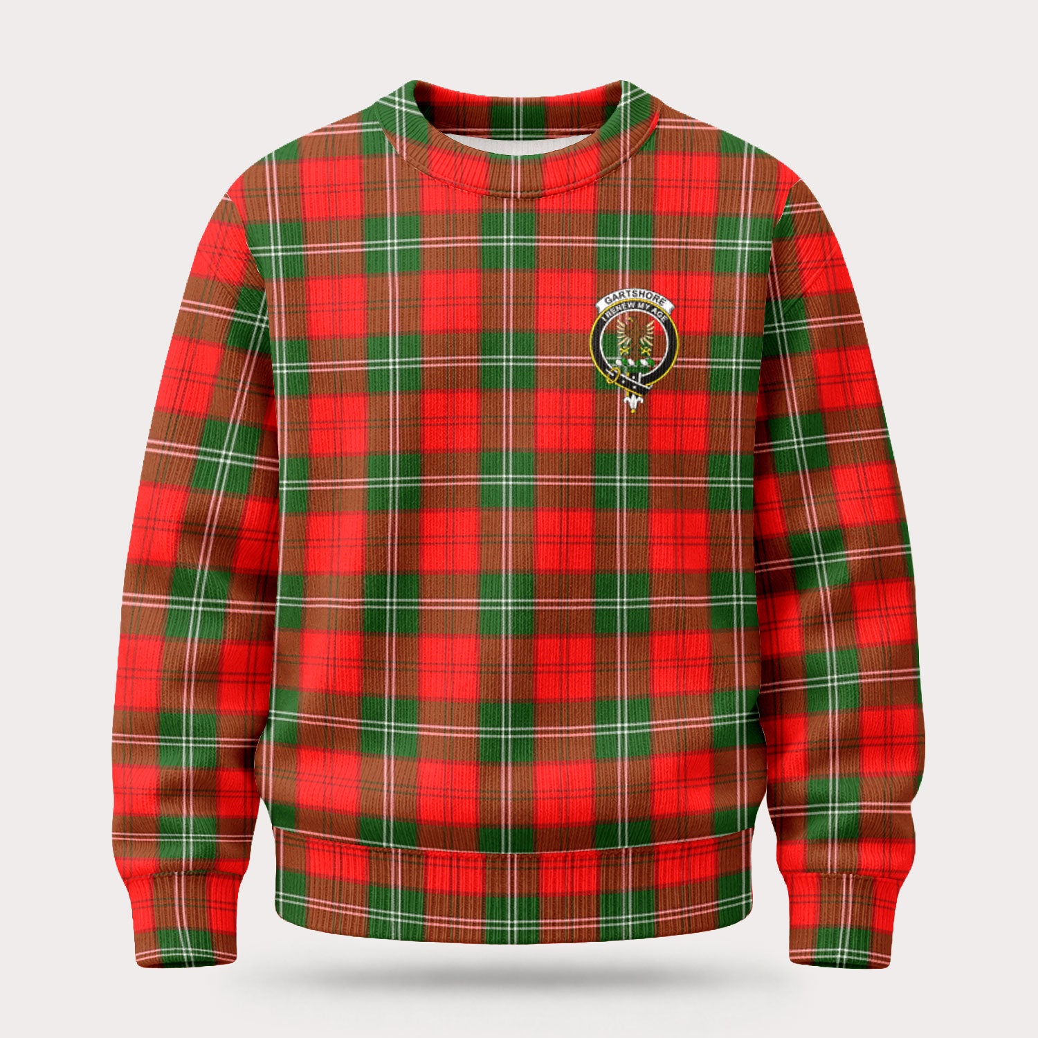 Gartshore Tartan Crest Sweater