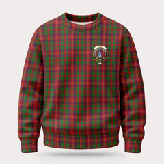 Ged Tartan Crest Sweater