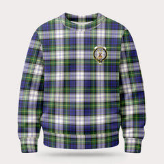 Gordon Dress Modern Tartan Crest Sweater