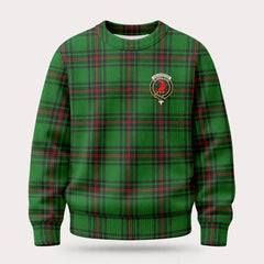 Halkerston Tartan Crest Sweater