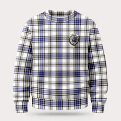 Hannay Modern Tartan Crest Sweater