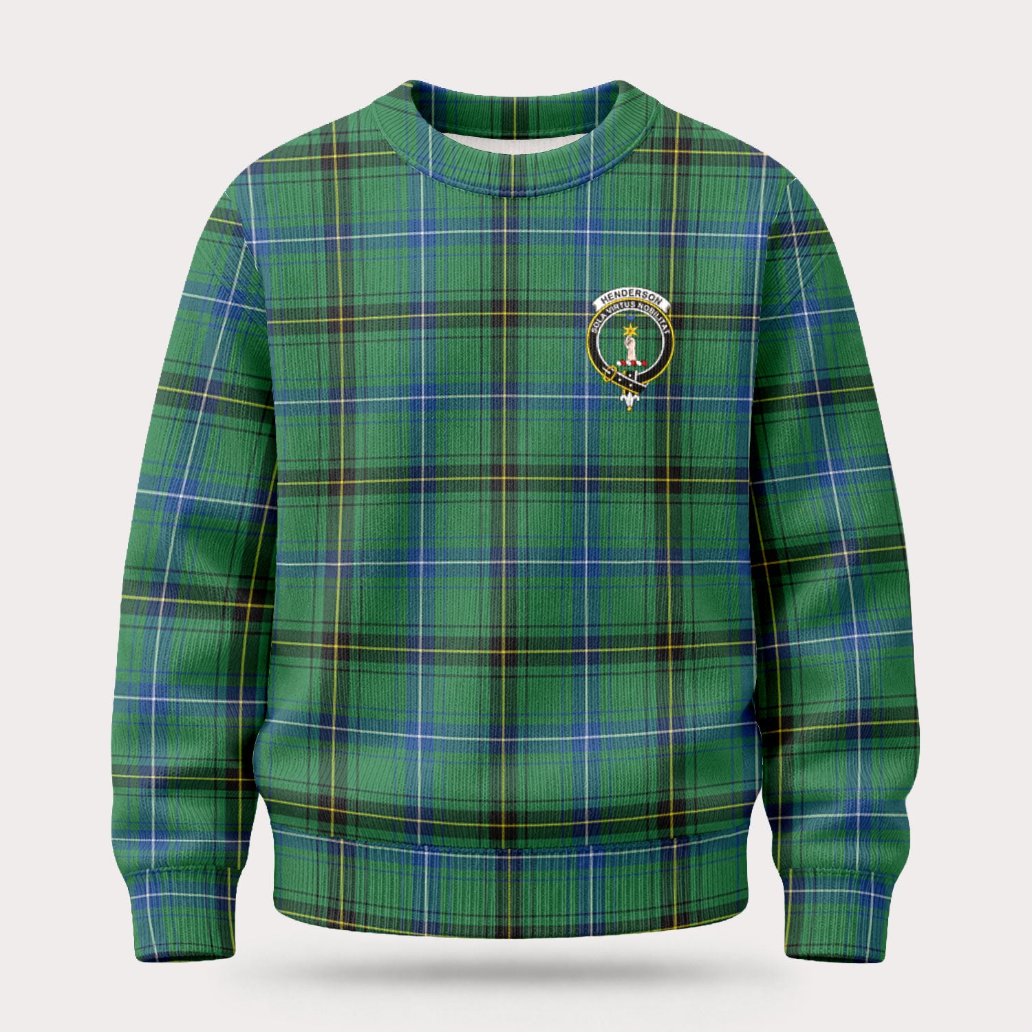 Henderson Ancient Tartan Crest Sweater