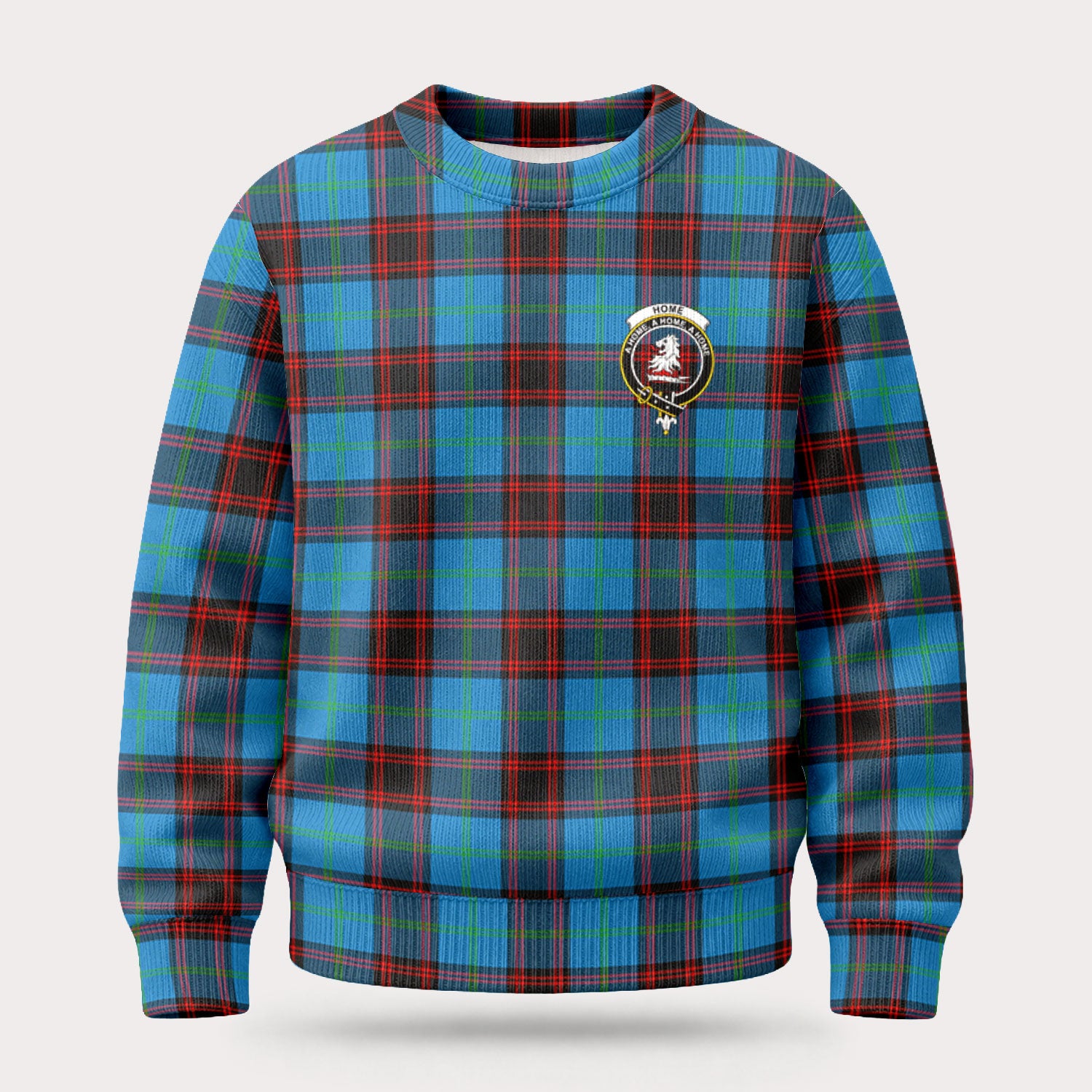 Home Ancient Tartan Crest Sweater